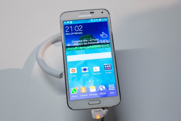 Samsungs Galaxy S5 (Foto: Fabian Hamacher/Golem.de)